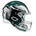 NFL Philadelphia Eagles Neon Helmet Wall Poster-0