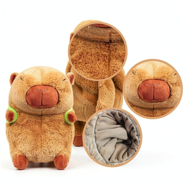 Double Bread Golf Club Cover Plush Capybara Design-2