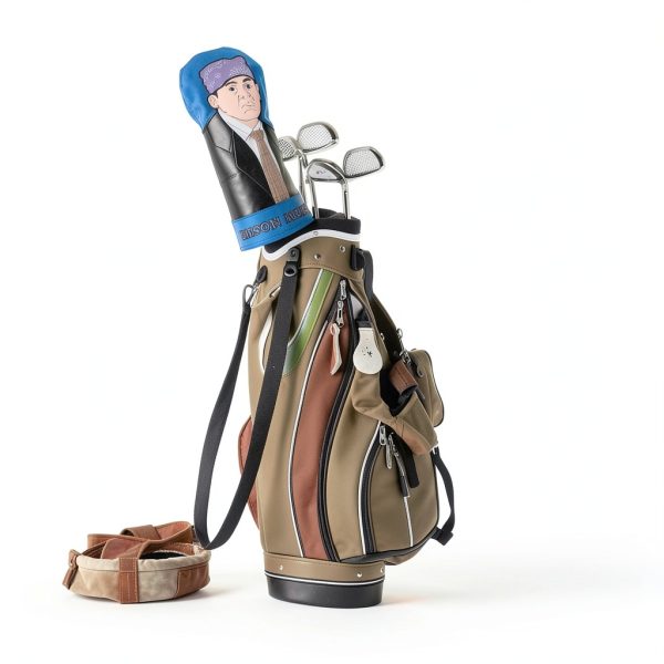 Golf Headcover PuGez Blue Leather Cartoon Design-5