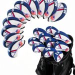 Frimon Golf Iron Head Covers Blue Neoprene Right-Handed-0