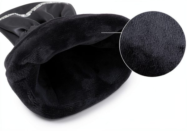 wolph Golf Head Cover Black Faux Leather-3