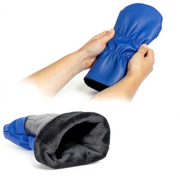 Golf Headcover PuGez Blue Leather Cartoon Design-4