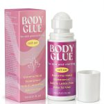 Body Glue for Clothes & Skin 2.54 Oz, Body Adhesive Roll on, Strong Fashion Glue, Sweat Resistant, Water Wash Off for Dancers, Socks, Leotards, Bras, Wigs, Costumes-0
