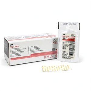 3M R1541 1/4'' x 3'' Steri-Strip Reinforced Skin Closure (50 Per Box)-0