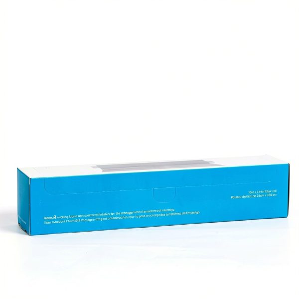 Soft Breathable Fabric Roll 10x144 Inch Nempkb Silver Wound Care-2