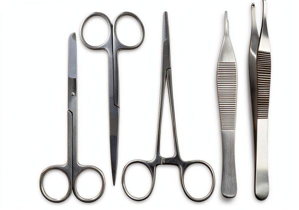 Suture Scissors Set SurgicalOnline OR grade steel with Iris Scissors-0