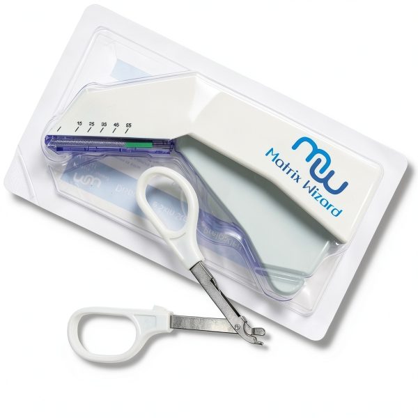 Disposable Skin Stapler Matrix Wizard 55 Staples + Remover-6